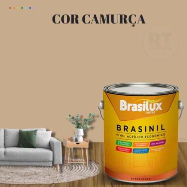 Imagem de Tinta Parede Bege Acrílica Brasinil  3,2l - BRASILUX , CAMURÇA