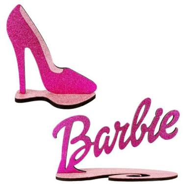 Imagem de Display Barbie MDF 6MM Glitter - Fotos e Medidas - Nielshop