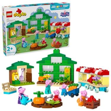 Imagem de LEGO DUPLO Peppa Pig Jardim e Estufa do Avô 10461