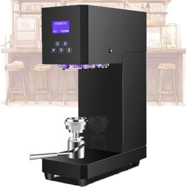 Imagem de Máquina de selagem de latas automática, seladora elétrica comercial de copos de lata, painel de microcomputador, display de LED, adequada para latas de 5,5 cm de diâmetro