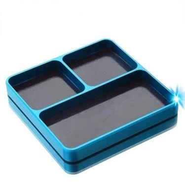 Imagem de Bandeja Magnética De Liga De Alumínio Para Parafusos De Carros RC, Cam