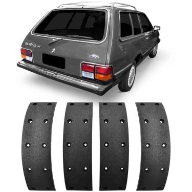 Imagem de Lona Freio Ford Belina Corcel II Traseira Fras-le FD/66