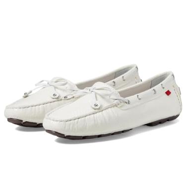 Imagem de Marc Joseph New York Mocassim feminino Cypress Hill, Cobra branca, 38