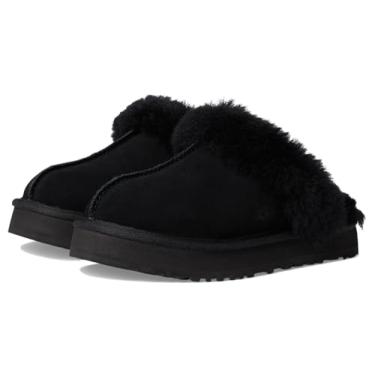 Imagem de UGG Pantufa infantil Disquette, Preto, 13 Little Kid