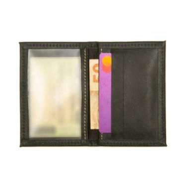 Imagem de Carteira Masculina Couro Legítimo com Compartimento para CNH - Bertoni