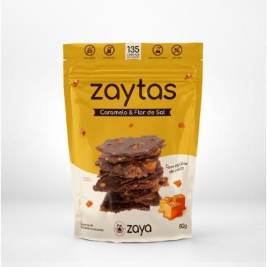 Imagem de Zaytas Caramelo e Flor de Sal Zaya 80g
