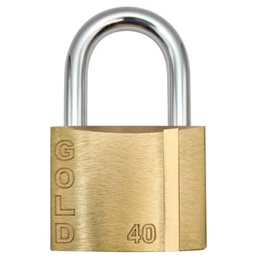 Imagem de Cadeado Latão 40mm - Gcc2n0005 - Gold Cadeado Latao 40mm - Gcc2n0005 - Gold