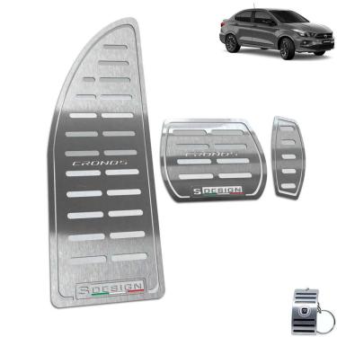 Imagem de Descanso Pedaleira Automático Fiat Cronos S- Design Prata