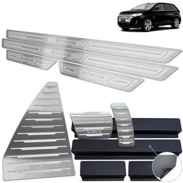 Imagem de Descanso Pedaleira Soleira Ford Edge 2011 A 2015 Prata