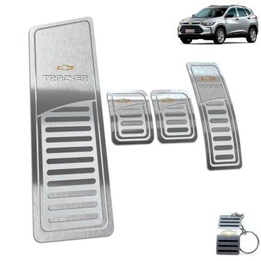 Imagem de Descanso + Pedaleira Manual Chevrolet Tracker 2020 Prata