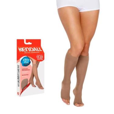 Imagem de Meia de Compressão Kendall 3/4 15-20mmHg sem ponteira 1871 Mel - M, Me