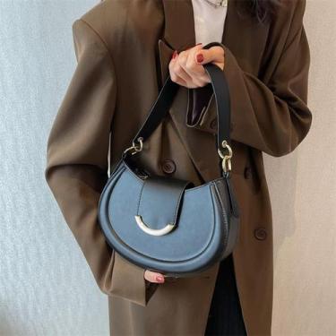 Imagem de Bolsa Transversal Ombro Baguete Média Festa Shopping Fashion - Alwy, P