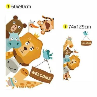 Imagem de Adesivo de Parede Canto Safari - Shoppingnet