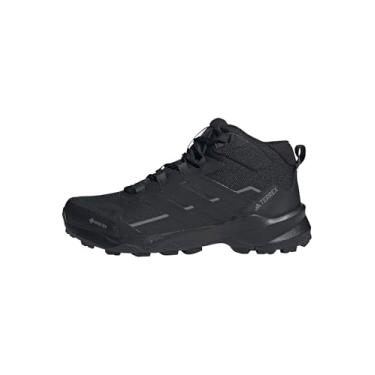 Imagem de adidas Tênis de caminhada masculino Terrex Skychaser Ax5 cano médio Gore-tex, Preto/Preto/Carbono, 40