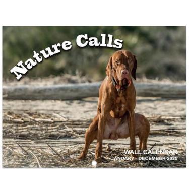 Imagem de Calendário 2025 Gag Gifts Pooping Dogs Funny White Elephant - Indeme