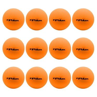 Imagem de Kit 12 Bolas de Tênis de Mesa Poker ABS
