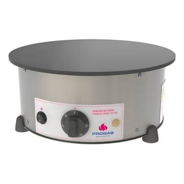 Imagem de Chapa Crepe Francês Redonda Elétrica Prkf-101er Progas - Progás