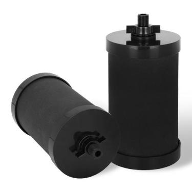 Imagem de Filtro de água Virego 2387 Pro Black NSF 5000 galões, pacote com 2