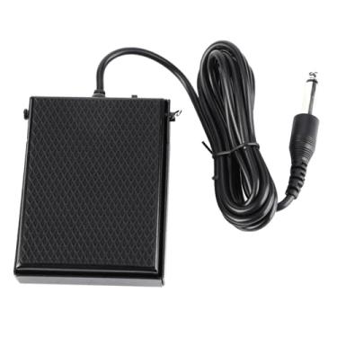 Imagem de RiToEasysports Pedal Tenuto de Piano Com Conjunto de Sinal de Interruptor, Pedal de Teclado Elétrico de Plástico Preto e Metal para, Baixo Ruído