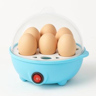 Imagem de Cozedor Elétrico de Ovos 7 Unidades 350W 110V – Cozimento a Vapor com Desligamento Automático e Copo Dosador – Sortido