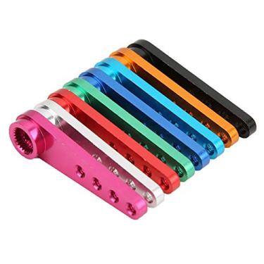 Imagem de Yctze Braço Servo RC de Liga de Alumínio 25T de 8 Cores para Servo Futaba/JR RC - Acessório Resistente e Fácil de Instalar