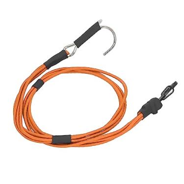 Imagem de Yctze Correia Cinética do Guincho da Esteira Rolante de 1/10 1/8 RC Com Ganchos - Correia Elástica Resistente do Salvamento da Corda Reboque para Carros de RC (#4)