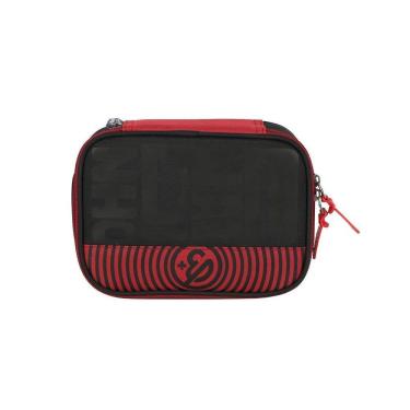 Imagem de Estojo Enaldinho Box 36 Elásticos Escolar Meninos Necessaire