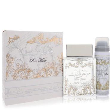 Imagem de Perfume Feminino Lattafa Pure Khalis Musk Lattafa 100 ml Eau De Parfum Plus + Desodorante 50ml