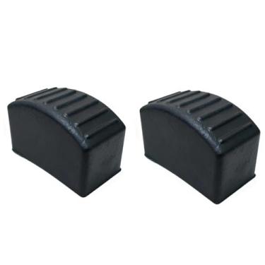 Imagem de Kit Sapata Ponteira Premium De Borracha Vulcanizada 20x40mm Para Escadas (2)