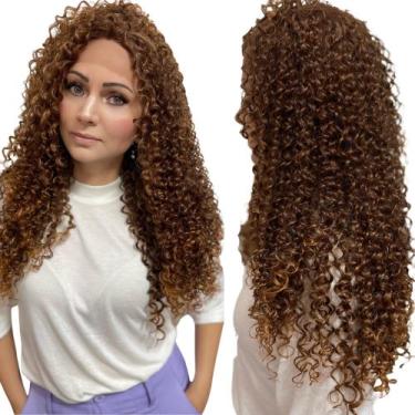 Imagem de Front Lace Fibra Orgânica Premium Cacheada Volumosa + Cap - bbless, ch
