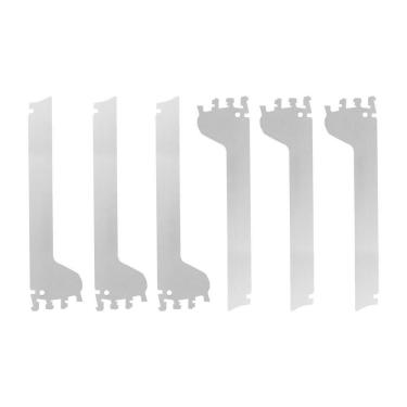 Imagem de Kit 6 Mãos Francesas Apoio Para Bandeja 40cm Slg Gôndolas New Plus - Sa Gôndolas