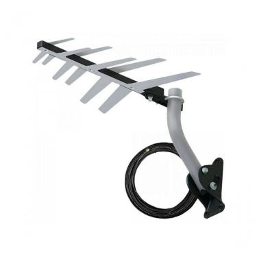 Imagem de Antena Externa Tv 2 Em 1 Uhf-hd Com Cabo Full Hd Dtv1500 Aquário