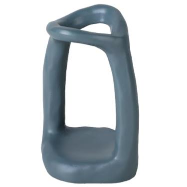 Imagem de Suporte organizador de escova de dentes de resina, armazenamento criativo para velas e escovas, escovas de dentes para suporte de cerâmica feito à mão, decoração nórdica moderna