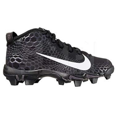 Imagem de Chuteira Nike Hyperdiamond 2 Keystone (GS) para meninas, Black, Red, 5.5 Big Kid