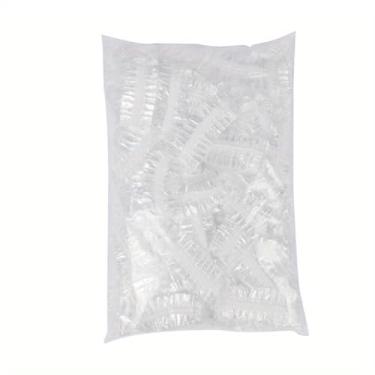 Imagem de 200 peças de protetores de ouvido descartáveis para tintura de cabelo, protetores de ouvido de banho, chuveiro, ferramentas de cabeleireiro, acessórios de barbeiro