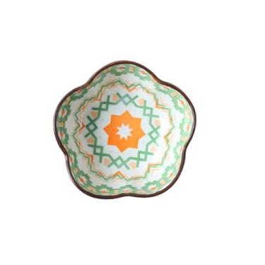 Imagem de prato de lanche Pratos de cerâmica para molhos são adequados para servir sobremesas, aperitivos, cremosos, etc tigela de sopa