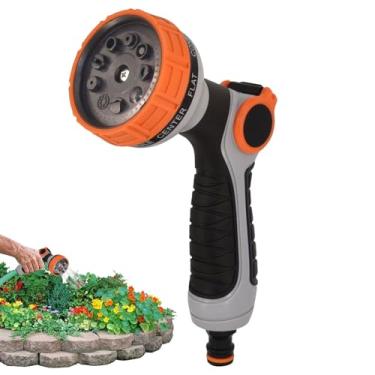 Imagem de Shakven Bocal de mangueira de água, bicos de spray para mangueira de jardim | Pulverizador de água para plantas | Pulverizador resistente do bocal da mangueira de jardim, bocal multifuncional da