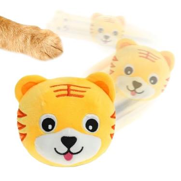 Imagem de Brinquedo de pelúcia para animais de estimação em movimento | Brinquedo recarregável para filhotes de cachorro - Bola de pelúcia para cachorro que se movimenta sozinho - para casa, dormitório