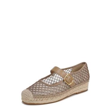 Imagem de Sam Edelman Sapatilha feminina Mackie Mary Jane, Malha escovada/Chipre Tan Net, 40
