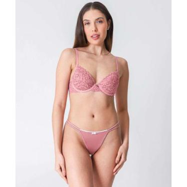 Imagem de Calcinha String Lisa Marisa-37047, Rosa, GG