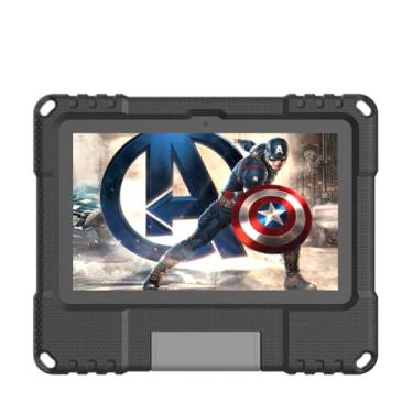 Imagem de Lainergie Capa infantil para tablet iPad de 10 polegadas, Alcatel TCL incompatível, capa leve à prova de choque com suporte protetor de tela, preta