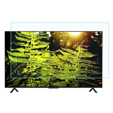 Imagem de uhyOHF Protetor de tela de TV com filtro de luz azul, superfície fosca anti-impressão digital, filme protetor de cobertura total universal à prova de poeira, 50-65 polegadas/65 pol. 1440x809 mm (60