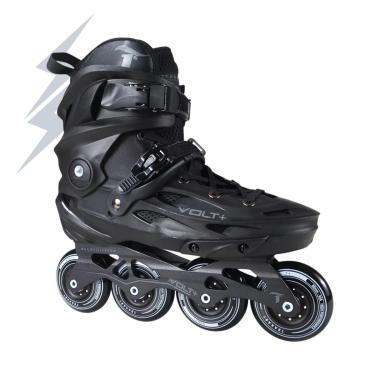 Imagem de Patins Inline Freestyle Traxart Volt 2.0 Hardboot Alumínio Rodas 80mm-Unissex
