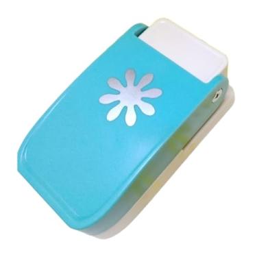 Imagem de UGPLM Máquina de Infantil com Bordas em Papel para Criação de Cartões Fotográficos DIY - Ferramenta de Fácil de Usar com Alavanca, Crisântemo