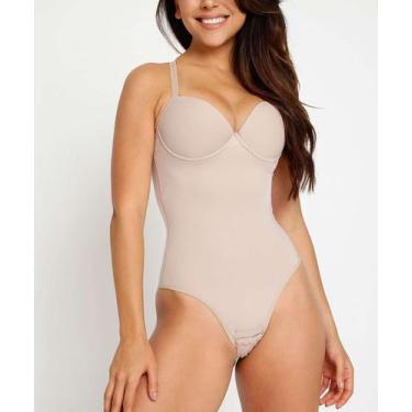 Imagem de Body Feminino Modelador Multifuncional Marisa-72370, Bege, 46