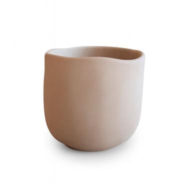 Imagem de Cachepot Vaso De Cimento Decorativo Bege 15x15cm Mart