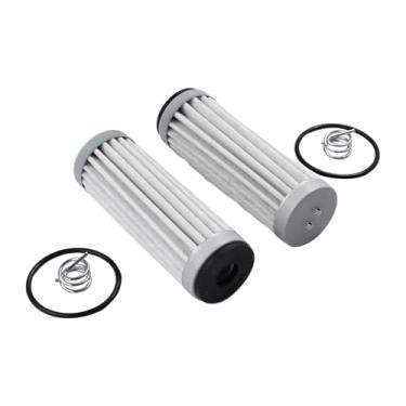 Imagem de MIA881446 Filtro de óleo de transmissão de 99 mm (2) AM131102 compatível com John Deere GX255 GX325 GX335 GX345 GX355 X530 X534 X540 X580 X584 Ztrack Z710A Z77146 20A Z9 Cortador de grama 10A Z915A