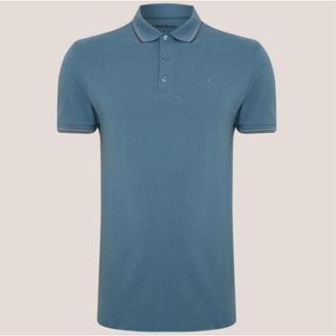 Imagem de Camisa Polo Dudalina Frisos Masculino-Masculino