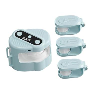 Imagem de Ｂｅｓｇａ Brinquedo interativo para gatos, eletrônico, com som analógico, controle remoto, recarregável via USB, portátil e divertido para enriquecimento do, Azul