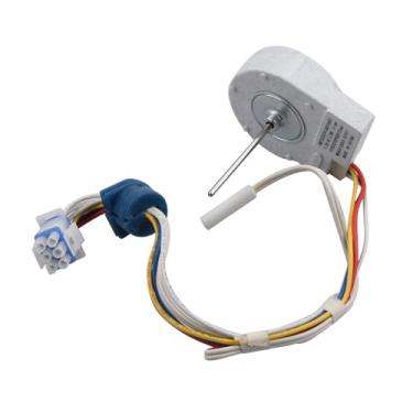 Imagem de Motor de ventilador de evaporador de geladeira CC 9,75V WR60X10185 adequado para Hotpoint WR23X10405 WR60X10043 peça de reparo de geladeira